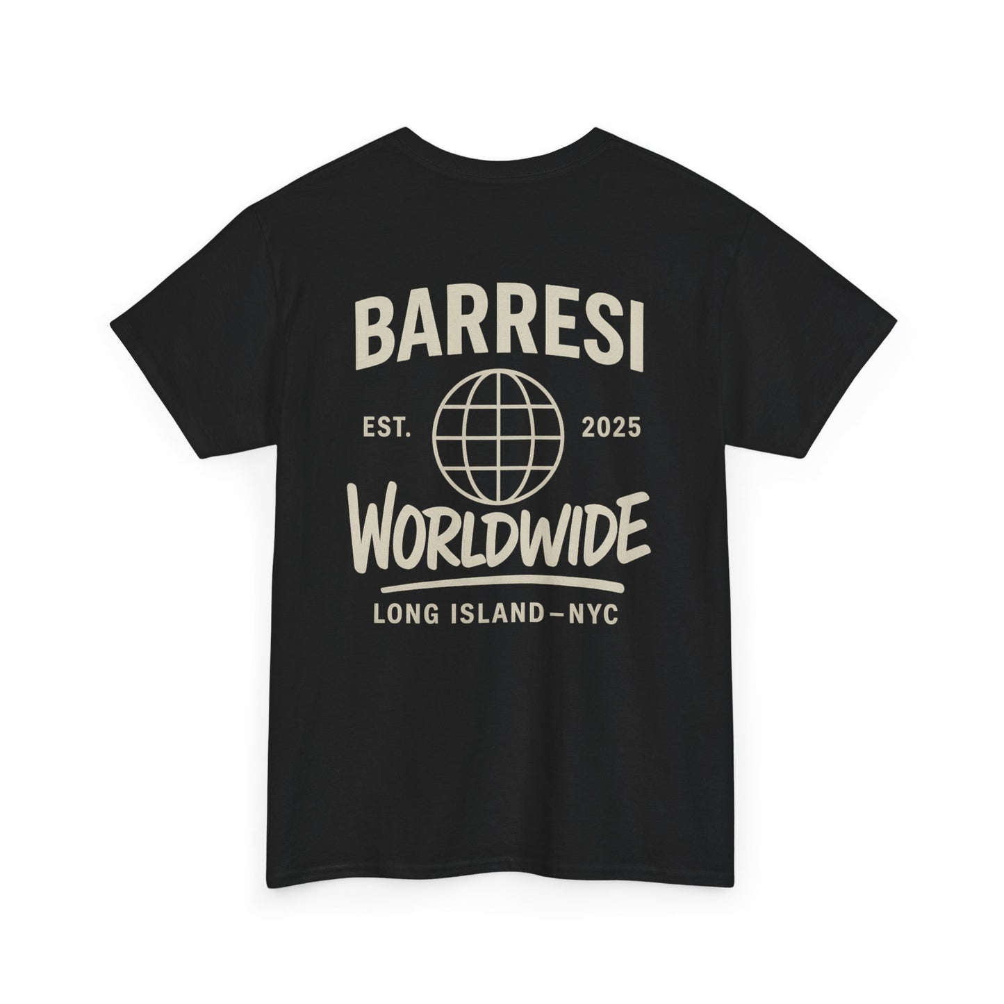 BARRESI WORLDWIDE HEAVY COTTON TEE